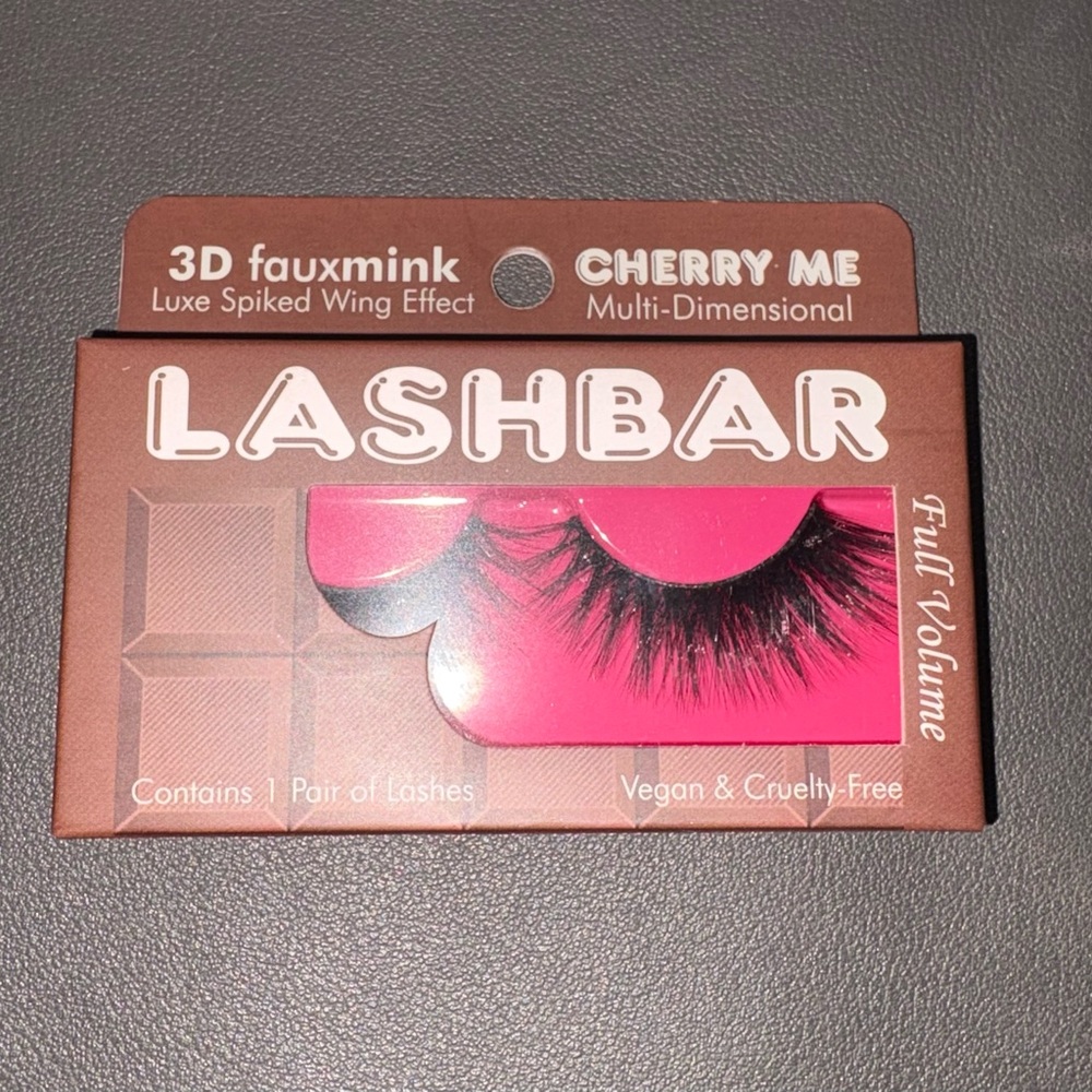 Cherry Me 3D Faux Mink Full Volume Lashes - Black